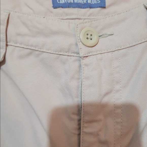 Khaki Mid Length Pants. - Picture 3 of 9